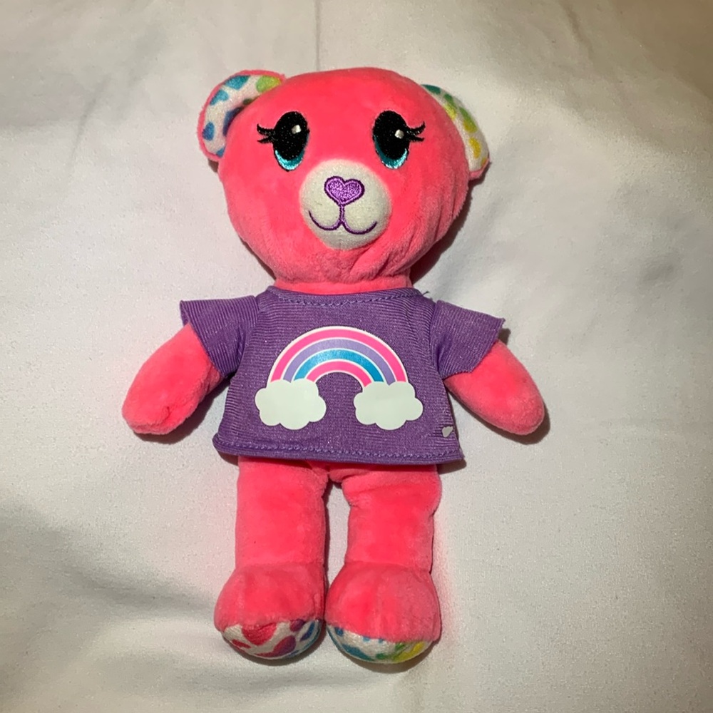 Build a Bear Buddy Small Plush Pink Teddy